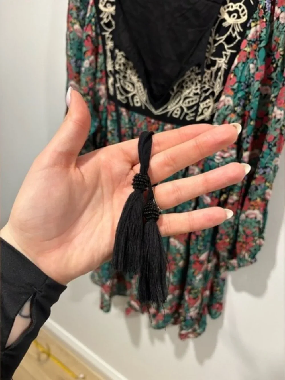 ANTHROPOLOGIE - Floreat- Ottava Peasant Dress, Size Small - Picture 10 of 11